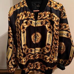 1990’s vintage Chanel bomber jacket, mint condition, never worn.